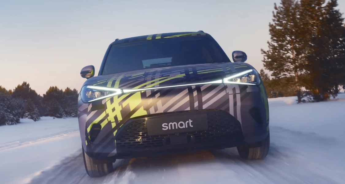 2022 年电动紧凑型 SUV 的 Smart #1 名称已确认