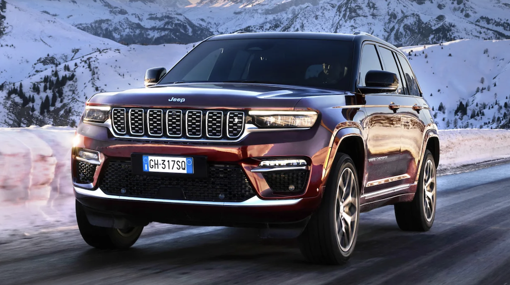 新款 2022 Jeep Grand Cherokee 插电式动力在欧洲首次亮相